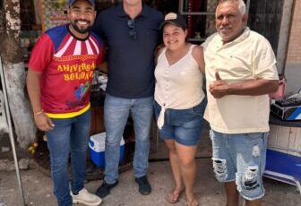 George Morais prestigia aniversário do vereador Anderson Rodrigues em Pilões