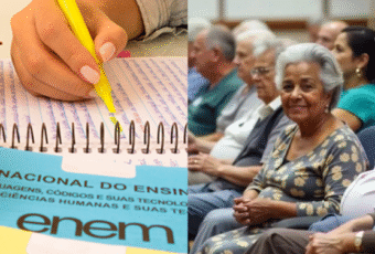 Redação do Enem 2025 aborda as perspectivas para o envelhecimento