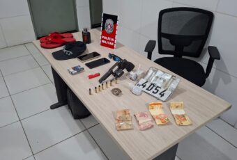 Polícia Militar prende dois suspeitos de homicídio após perseguição