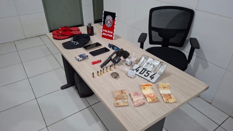 Polícia Militar prende dois suspeitos de homicídio após perseguição