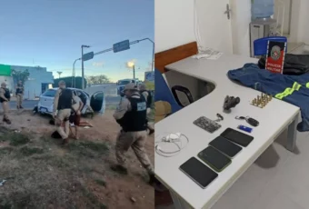 Quatro homens são presos por porte ilegal de arma durante operação da PM