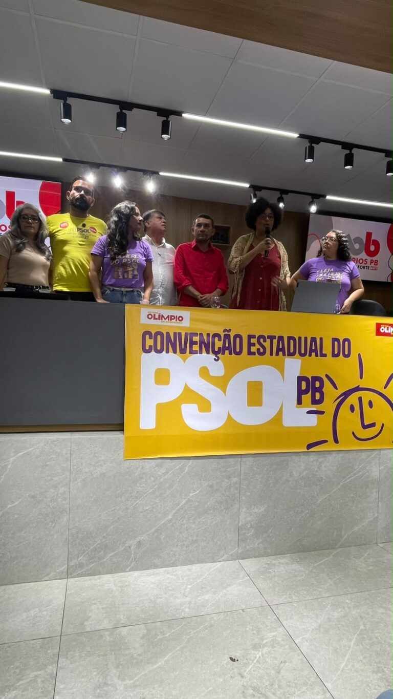 PSOL homologa Olímpio Rocha como candidato ao Governo da Paraíba