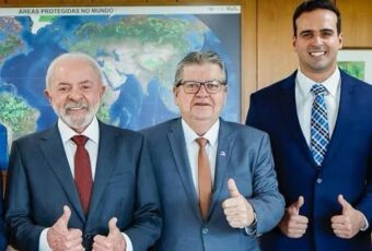 Em Brasília, Lucas Ribeiro e João Azevêdo se reúnem com Lula