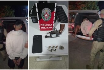 Polícia Militar prende homem com arma de fogo e cumpre mandado de prisão na Operação Paraíba Mais Segura