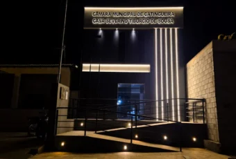 Novo Plenário da Câmara de Catingueira entra em fase de conclusão