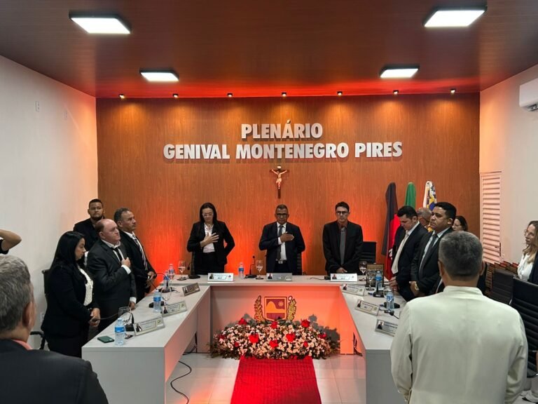 Presidente Moraes inaugura Plenário da Câmara Municipal de Catingueira