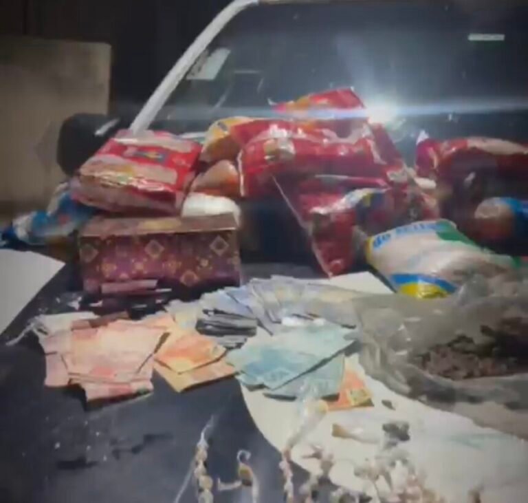Polícia Militar apreende drogas e dinheiro durante ação em Itaporanga
