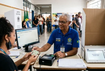 Mesários voluntários podem ter até 6 folgas no trabalho