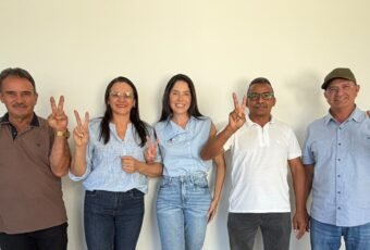 Geska de Laurinho celebra apoio de três vereadores de Catingueira e diz que, chegando à ALPB, irá honrar o povo