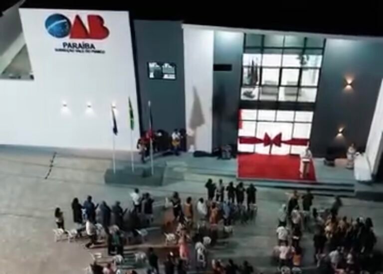 Subseção Vale do Piancó da Ordem dos Advogados do Brasil manifesta seu veemente repúdio e grave apreensão diante dos acontecimentos verificados na sessão plenária do Supremo Tribunal Federal