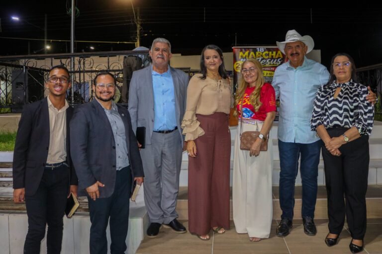 Leonice Lopes participa da Marcha para Jesus em Boa Ventura e destaca importância do Evangelho