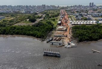 Urgente: Corpo de Bombeiros é acionado para desabamento na Ponte do Futuro