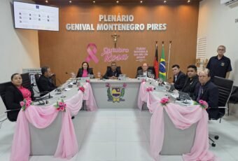 Câmara de Catingueira homenageia município pelos 67 anos e reforça Campanha do Outubro Rosa; veja o vídeo