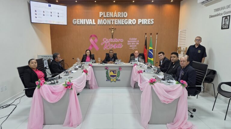Câmara de Catingueira homenageia município pelos 67 anos e reforça Campanha do Outubro Rosa; veja o vídeo
