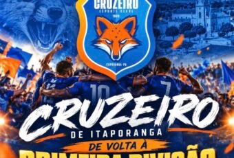 Cruzeiro de Itaporanga garante acesso à Primeira Divisão do Paraibano e está na final da Segunda Divisão