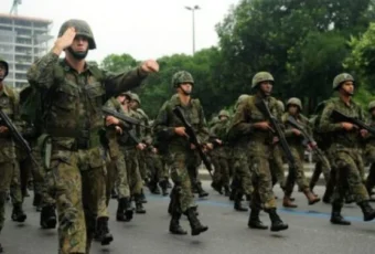 Forças Armadas mobilizam 25 mil militares para apoiar eleições neste domingo