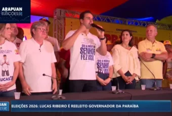 Em coletiva após vitória, Lucas agradece votação e rebate adversários: “Soberba precede a queda”