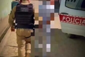 Polícia Militar cumpre mandado de prisão, em Conceição