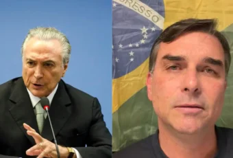 Michel Temer declara apoio a Flávio Bolsonaro no 2º turno