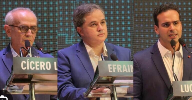 Pesquisa TDL aponta Lucas Ribeiro com 48%, Efraim 15% e Cícero 14% na disputa pelo Governo da Paraíba