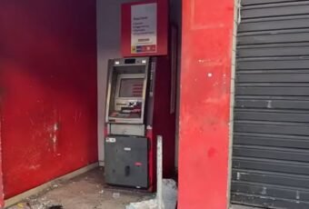 Grupo armado tenta explodir caixa eletrônico em João Pessoa