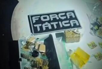 Polícia Militar prende mulher por tráfico de drogas, em Itaporanga