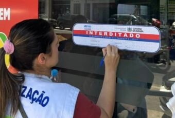 Fiscalização flagra comida mofada e bombas com combustível a menos e determina interdições em Itaporanga