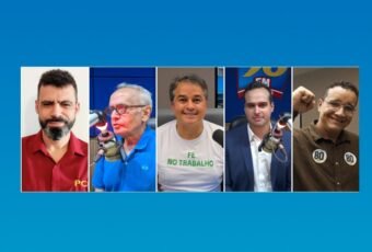 Camilo, Cícero, Efraim, Lucas e Yuri: confira o perfil dos candidatos que disputam o governo da Paraíba
