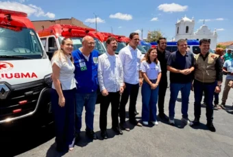Ministério da Saúde vistoria novos veículos e obras na Paraíba